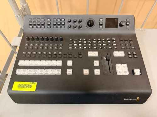BLACKMAGIC DESIGN ATEM TELEVISION STUDIO PRO 4K LIVE PRODUCTION SWITCHER WITH INTEGRATED CONTROL PANEL.