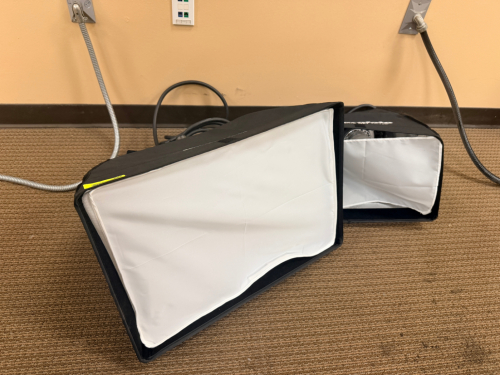 (2) PROFOTO SOFTBOX RFI 1' X 3' LIGHT MODIFIERS.