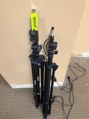 (3) ASSORTED TRI POD STANDS