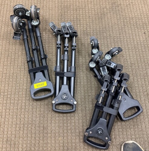 (1) LOT OF ASSORTED TRIPOD EQUIPMENT