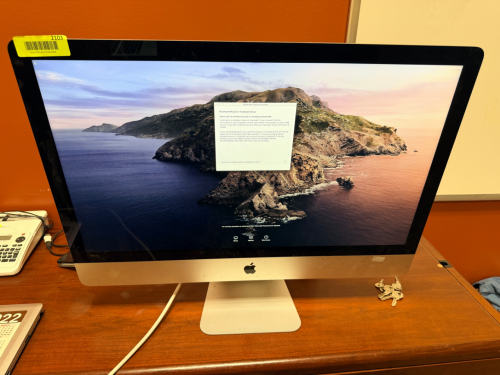 APPLE IMAC 27-INCH ALL-IN-ONE DESKTOP COMPUTER. ( PASSWORD PROTECTED )