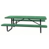 (1) THERMOPLASTIC COATED PICNIC TABLE