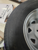 (1) TRAILER TIRE WHEEL ASSEMBLY - 3