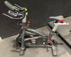 (1) SCHWINN AC PERFORMANCE PLUS INDOOR CYCLE WITH 2 WEIGHTED BARS AND NEW SEAT INSTALLED - 6