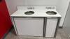 (1) SHOE AND TOWEL RECEPTACLE