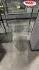 (1) 3 TEIR BLACK WIRE STORAGE SHELVING UNIT - 2