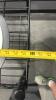 (1) 3 TEIR BLACK WIRE STORAGE SHELVING UNIT - 3
