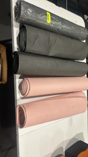 (5) ASSORTED YOGA MATTS