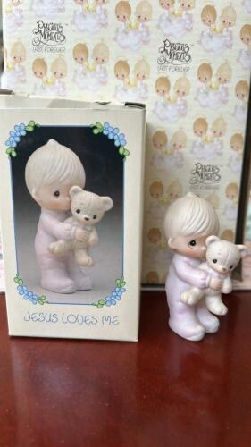 (1) JESUS LOVES ME PRECIOUS MOMENTS WITH BOX