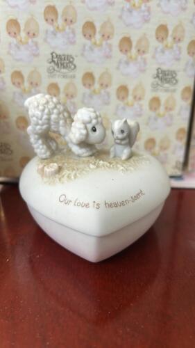 (1) OUR LOVE IS HEAVEN SCENT PRECIOUS MOMENTS WITH BOX