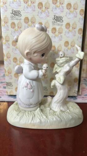 (1) HIS EYE IS ON THE SPARROW, PRECIOUS MOMENT WITH BOX