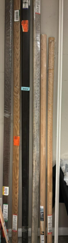(6) ASSORTED LOT THRESHOLD FLOORING