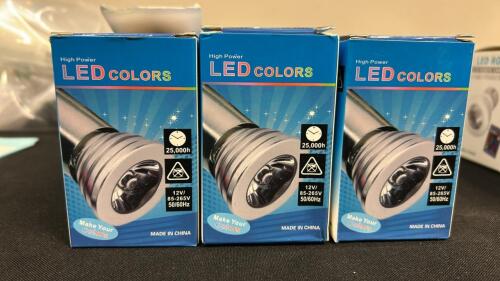 (12) LED COLOR LIGHTS