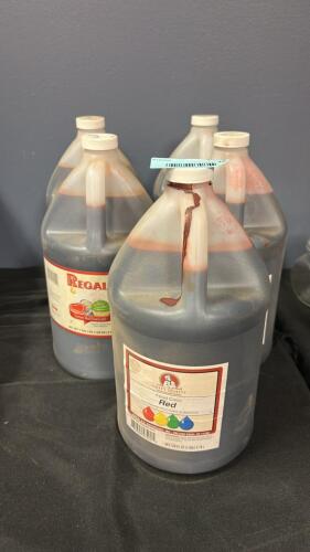(5) RED FOOD COLORING