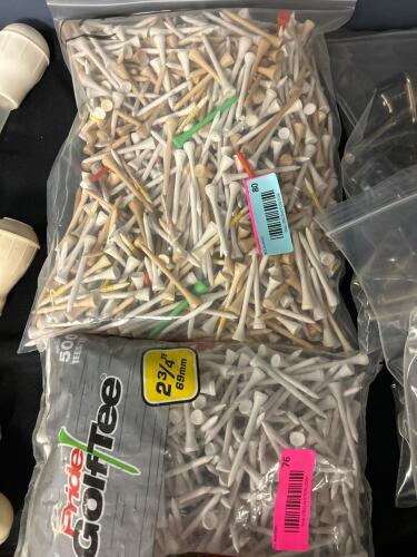 (2) BAGS PRIDE GOLF TEES