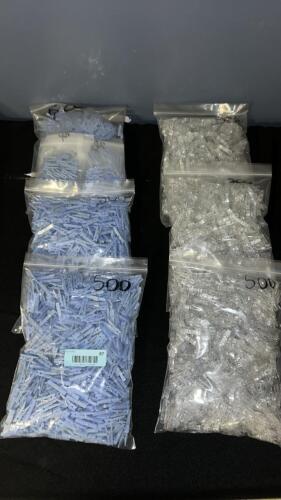 (6) BAGS CLOTHS PINS