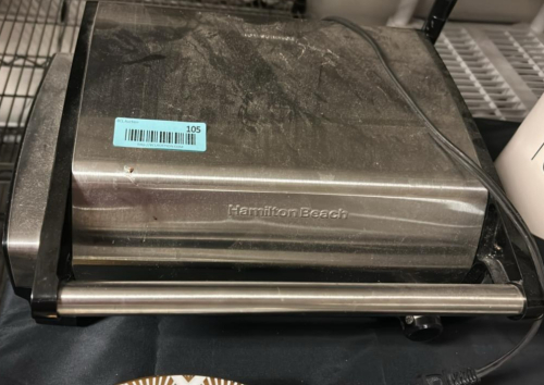 (1) HAMILTON BEACH ELECTRIC GRILL