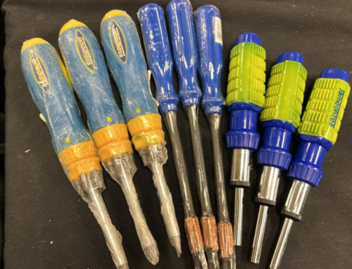 (9) ASSORTED SCREW AND NUT DRIVERS