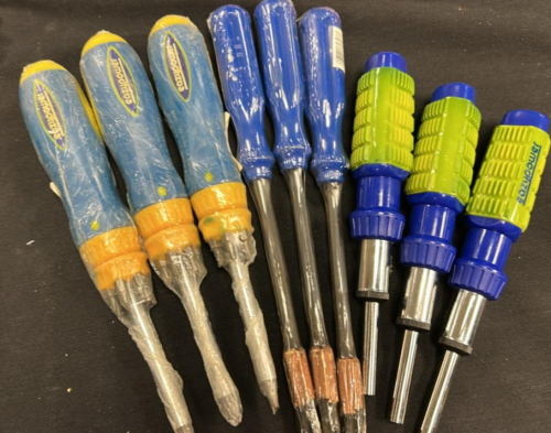 (9) ASSORTED LOT OF SCREW AND NUT DRIVERS