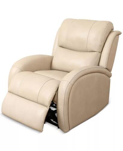 (1) MACYS KALLET LEATHER POWER RECLINER