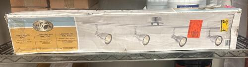 (1) HAMPTON BAY FIXED TRACK LIGHT IN BOX
