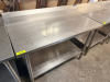 AMTEKCO STAINLESS STEEL PREP TABLE - 2