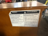 (1) WOODEN STORAGE CABINET - 4