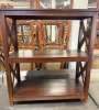 3 TIER WOODEN SHELF