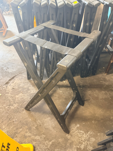 (4) SERVING TRAY RACKS