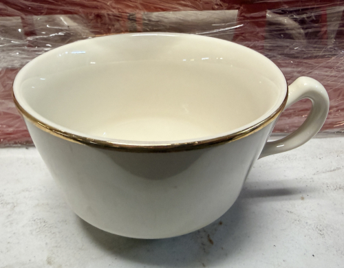 (15) COFFEE CUPS, WITH GLASS RACK