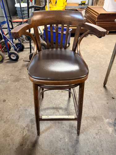 (2) ARMED BAR STOOL