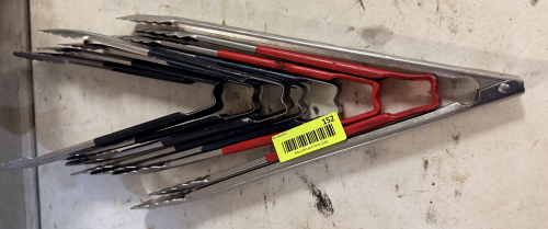 (1) LOT OF ASSORTED TONGS