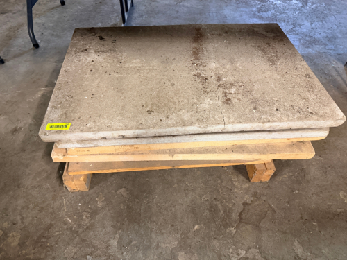 (4) LARGE PIZZA STONES