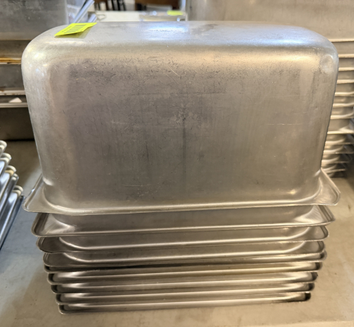 (9) 1/ 3RD STAINLESS INSERTS