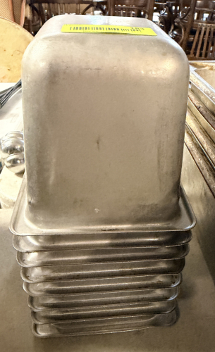 (8) 1/6TH SIZE INSERTS