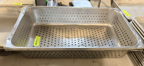 (1) LOT OF FULL SIZE 2 INCH DEEP SLOTTED INSERTS
