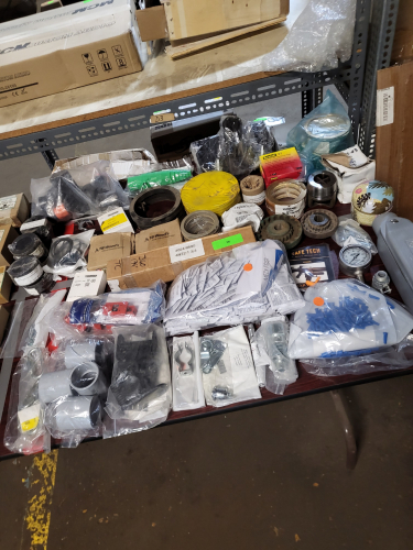 (1) TABLE OF MISC ITEMS