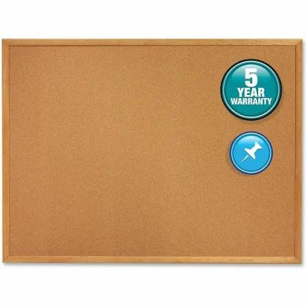 (1) CORK BOARD