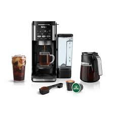 (1) HOT AND ICED COFFEE MAKER