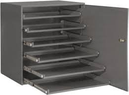 (1) SMALL PARTS SLIDE RACK STORAGE