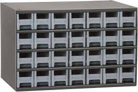(1) SMALL PARTS DRAWERS STORAGE