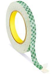 (1) BOX OF (72) ROLLS OF DOUBLE COATED PAPER TAPE