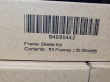 (3) CASES OF (20) FRAME SHIELD KIT - 2