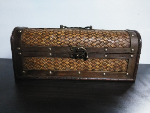 (10) DECORATIVE WINE STORAGE BOXES