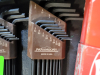 (2) L WRENCH, HEX KEY ALLEN WRENCH SET - 2