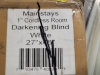 (2) CORDLESS ROOM DARKENING BLINDS - 2
