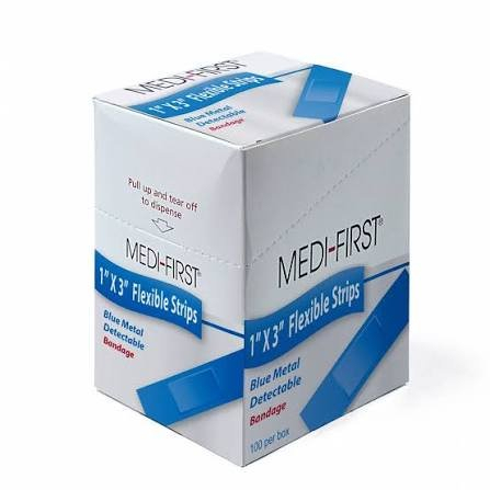 (4) BOXES OF (100) ADHESIVE BANDAGES