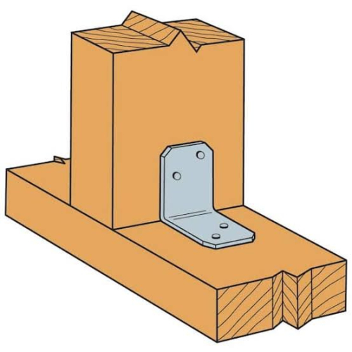 (1) BOX OF (200) ANGLE CONNECTORS