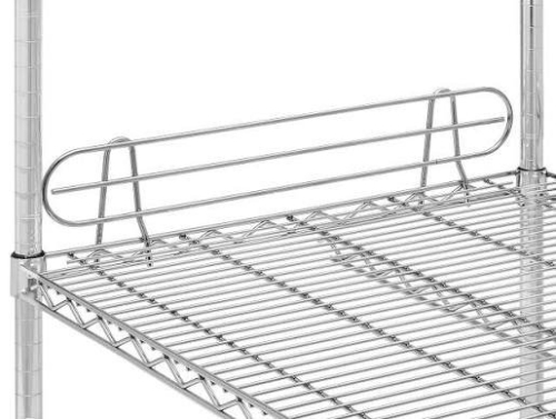 (2) WIRE SHELF LEDGES