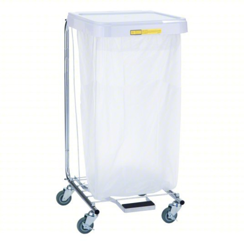 (1) SINGLE COMPARTMENT HAMPER CART